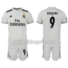 Fotbalový Dres Real Madrid BENZEMA 9 Dětské Domácí 2018/19